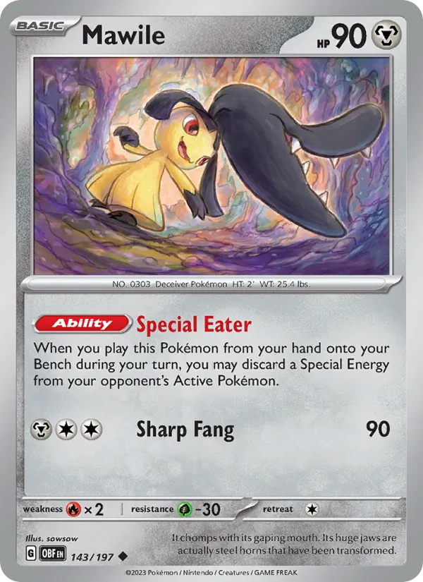 Mawile, Obsidian Flames 143/197
