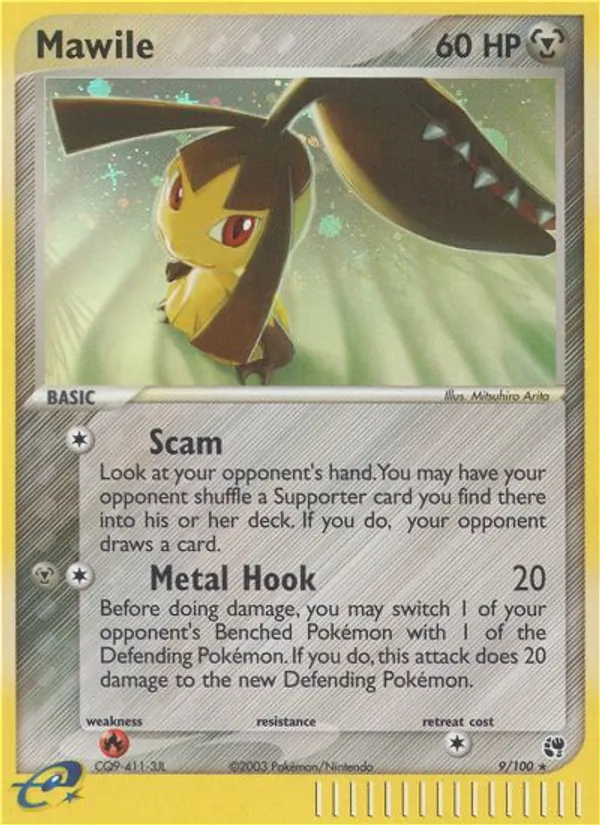 Mawile, Sandstorm 009/100