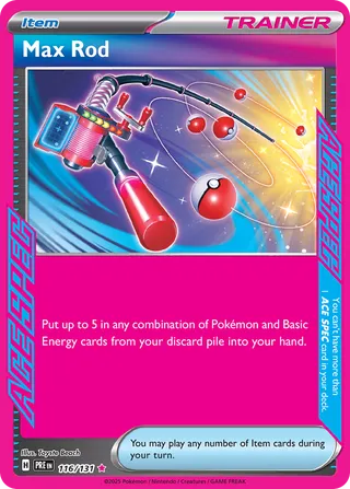 Max Rod, Prismatic Evolutions 116/131