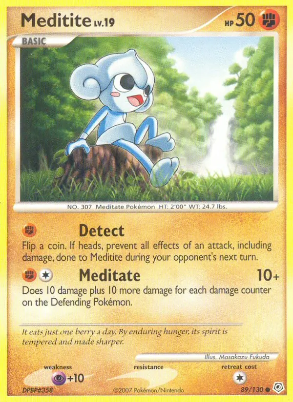 Meditite, Diamond & Pearl 089/130