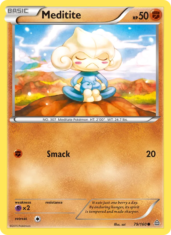 Meditite, Primal Clash 079/160
