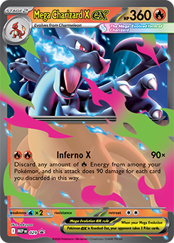 Mega Charizard X EX, MEP Black Star Promos 029