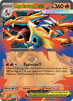 Mega Charizard Y EX, MEP Black Star Promos 030