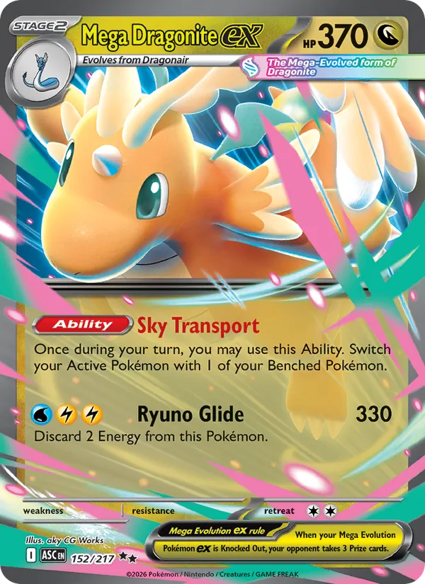 Mega Dragonite EX, Ascended Heroes 152/217