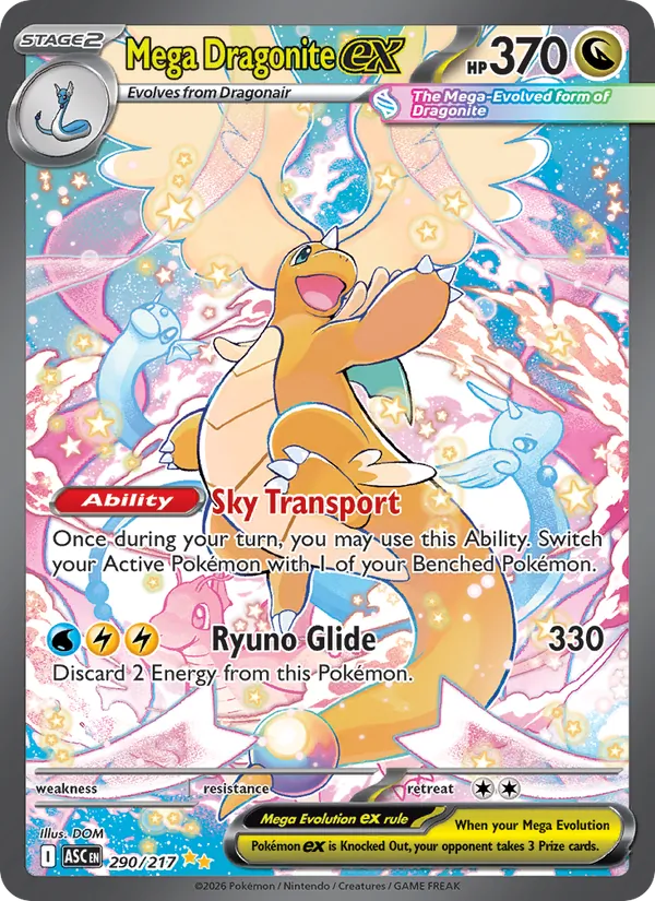 Mega Dragonite EX, Ascended Heroes 290/217