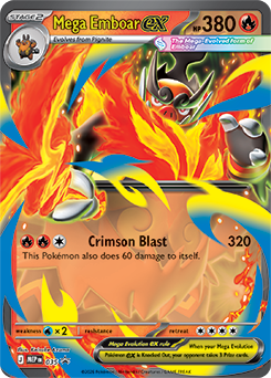 Mega Emboar EX, MEP Black Star Promos 035