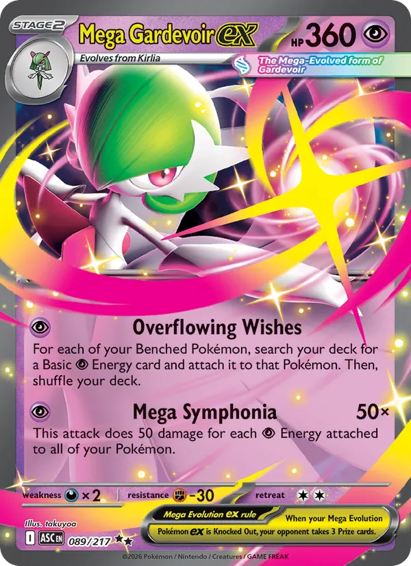Mega Gardevoir EX, Ascended Heroes 089/217