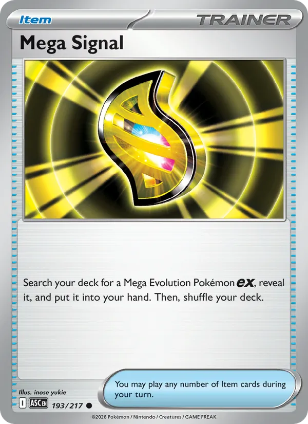 Mega Signal, Ascended Heroes 193/217