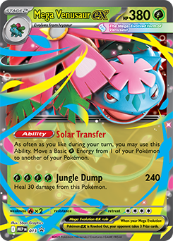 Mega Venusaur EX, MEP Black Star Promos 013
