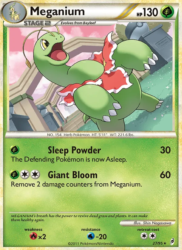 Meganium, Call of Legends 027/095