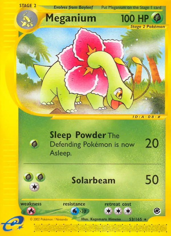 Meganium, Expedition Base Set 053/165