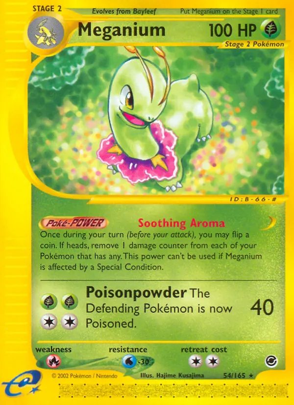Meganium, Expedition Base Set 054/165