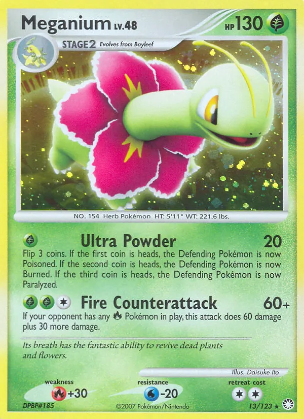 Meganium, Mysterious Treasures 013/123
