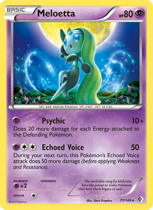 Meloetta, Boundaries Crossed 077/149