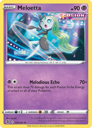 Meloetta, WC Deck 2022 (The Shape of Mew) 124/264