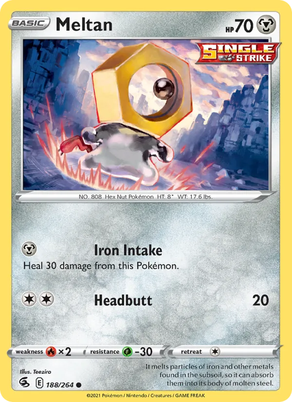 Meltan, Fusion Strike 188/264