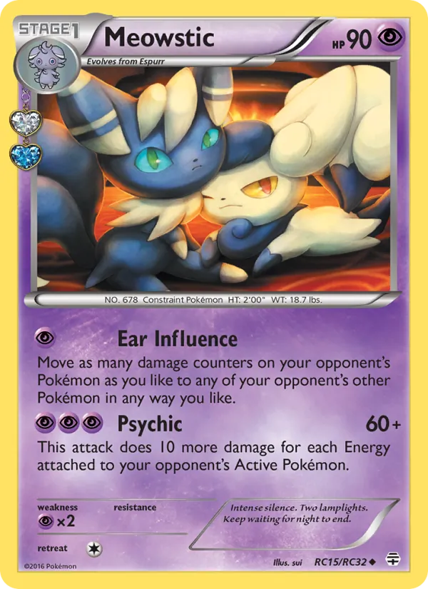 Meowstic, Generations RC15/83