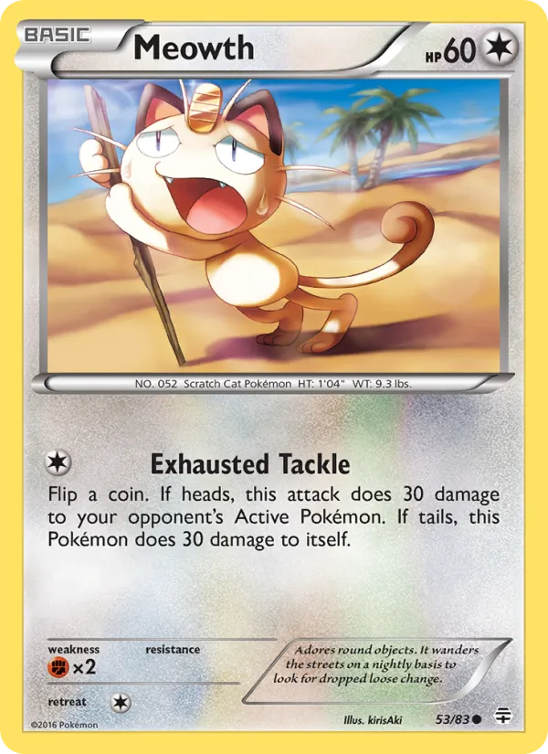 Meowth, Generations 053/083