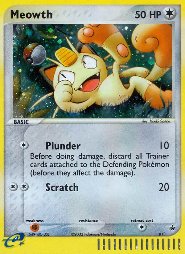 Meowth, Nintendo Promos 13