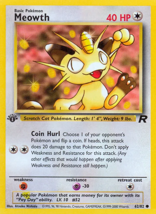 Meowth, Team Rocket 062/082