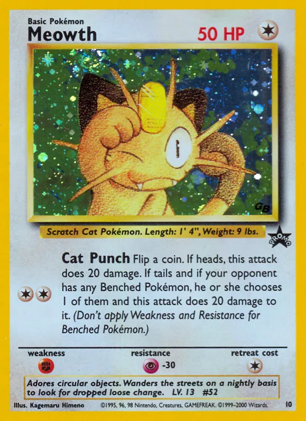 Meowth, Wizards of the Coast Promos 010/053