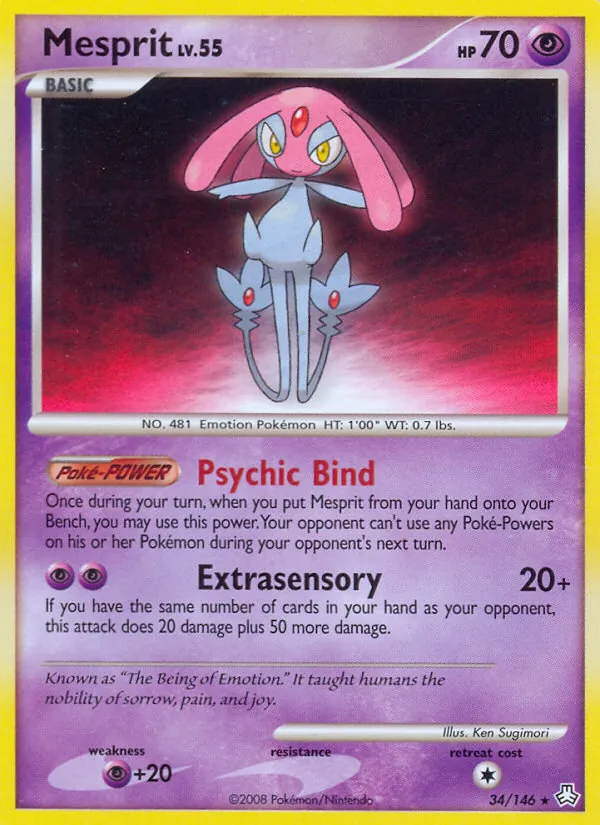 Mesprit, Legends Awakened 034/146