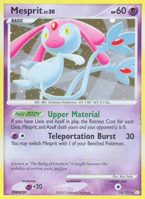 Mesprit, Mysterious Treasures 014/123