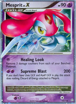 Mesprit LV.X, Legends Awakened 143/146