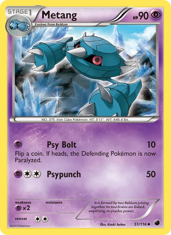 Metang, Plasma Freeze 051/116