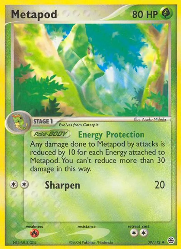 Metapod, FireRed & LeafGreen 039/112