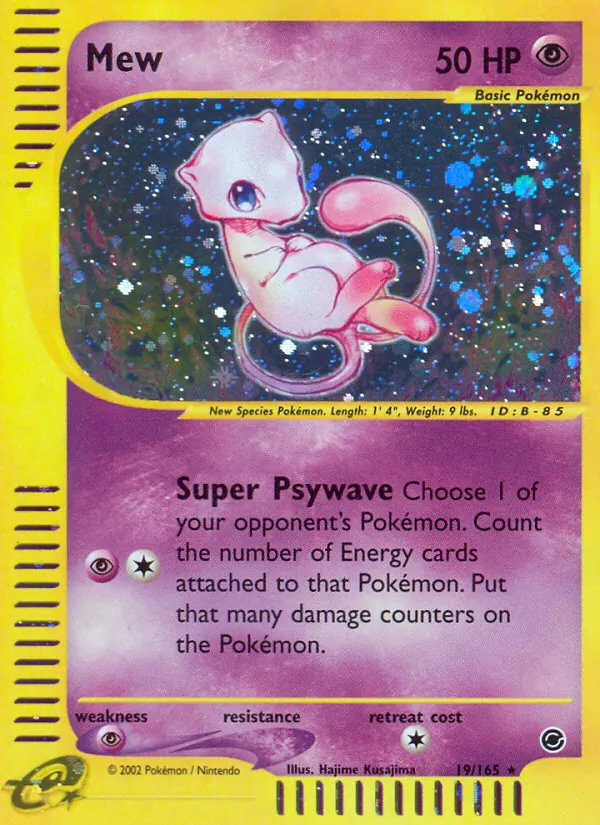Mew, Expedition Base Set 019/165
