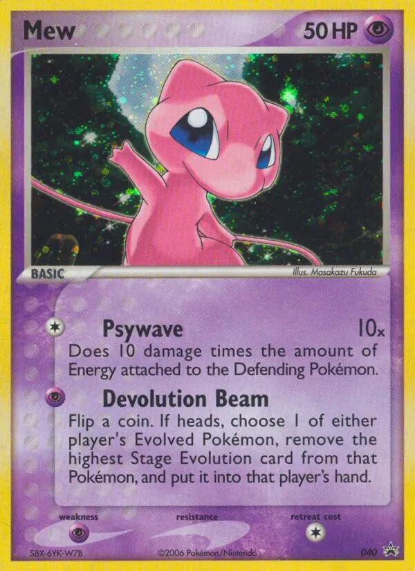 Mew, Nintendo Promos 40