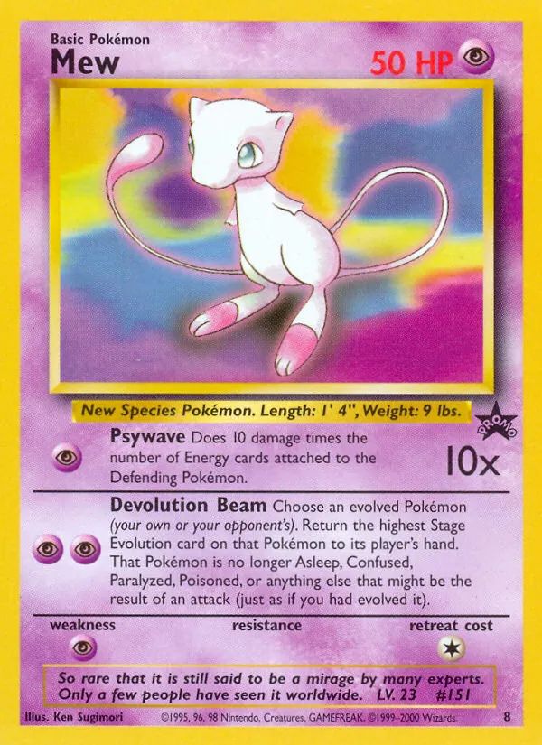 Mew, Wizards of the Coast Promos 008/053