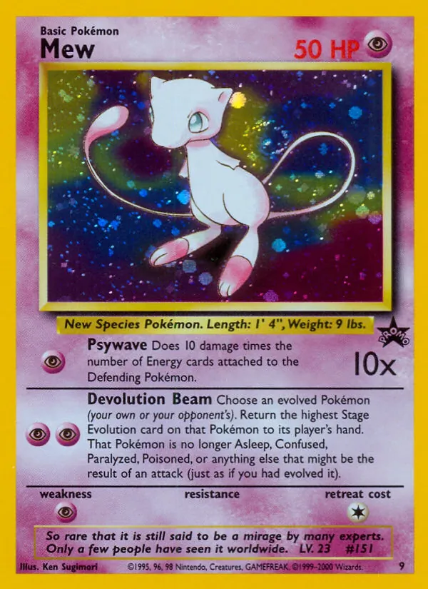 Mew, Wizards of the Coast Promos 009/053