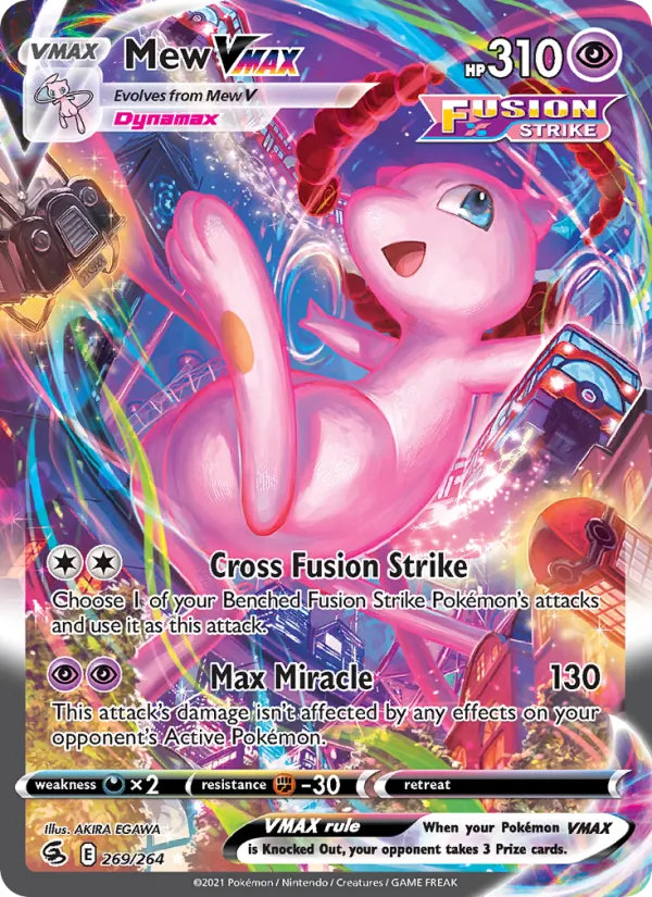Mew VMAX, Fusion Strike 269/264