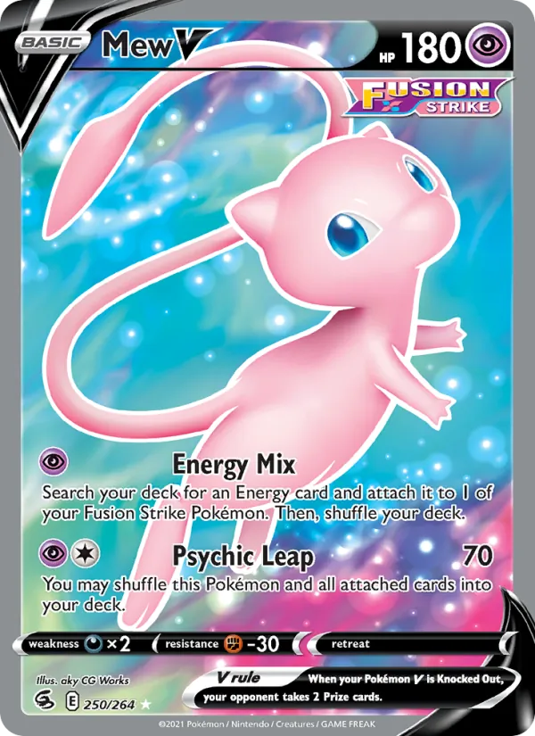 Mew V, Fusion Strike 250/264