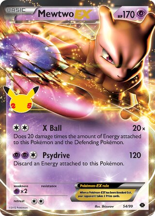 Mewtwo-EX, Celebrations 054/099