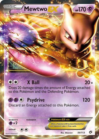 Mewtwo-EX, WC Deck 2015 (HonorStoise) 054/113