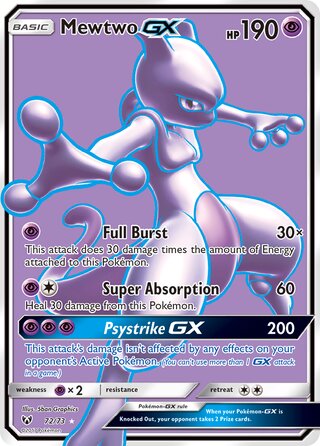 Mewtwo GX, Shining Legends 072/073