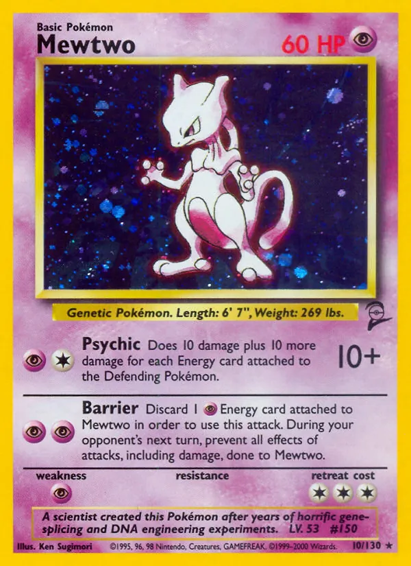 Mewtwo, Base Set 2 010/130