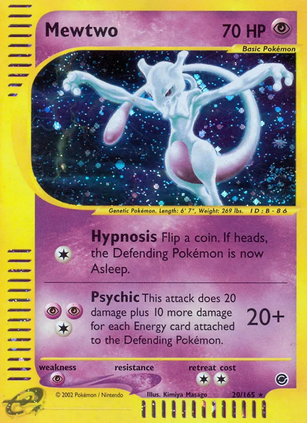 Mewtwo, Expedition Base Set 020/165