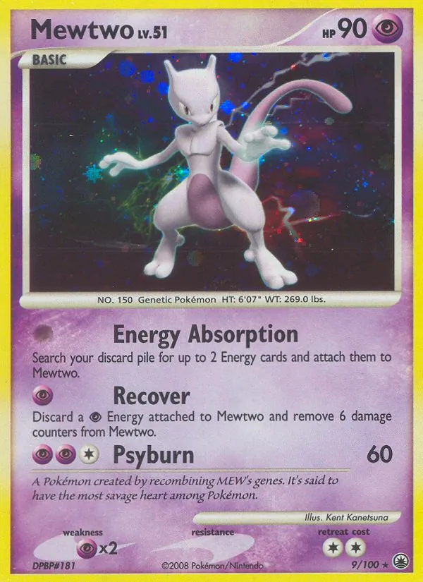Mewtwo, Majestic Dawn 009/100