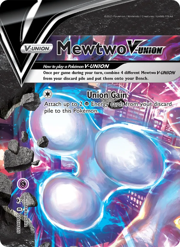 Mewtwo V-UNION, SWSH Black Star Promos SWSH159/307