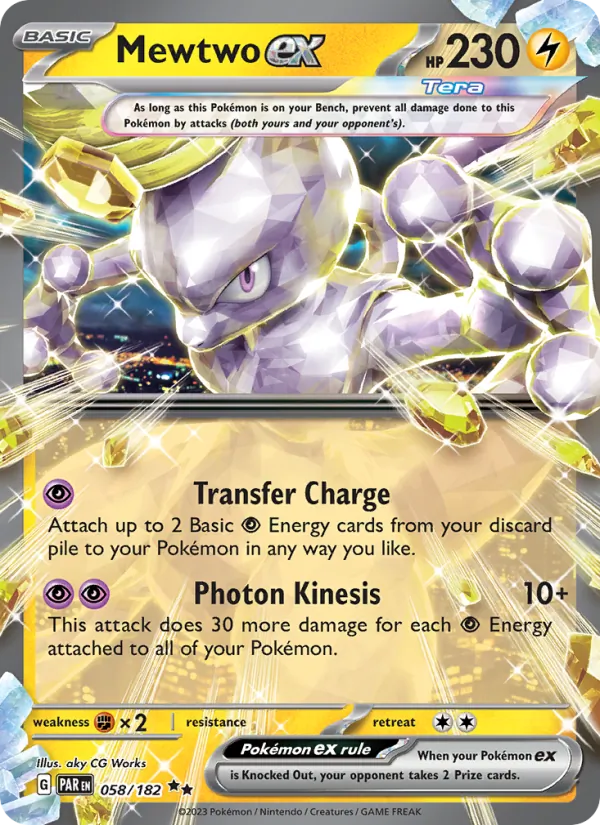 Mewtwo EX, Paradox Rift 058/182