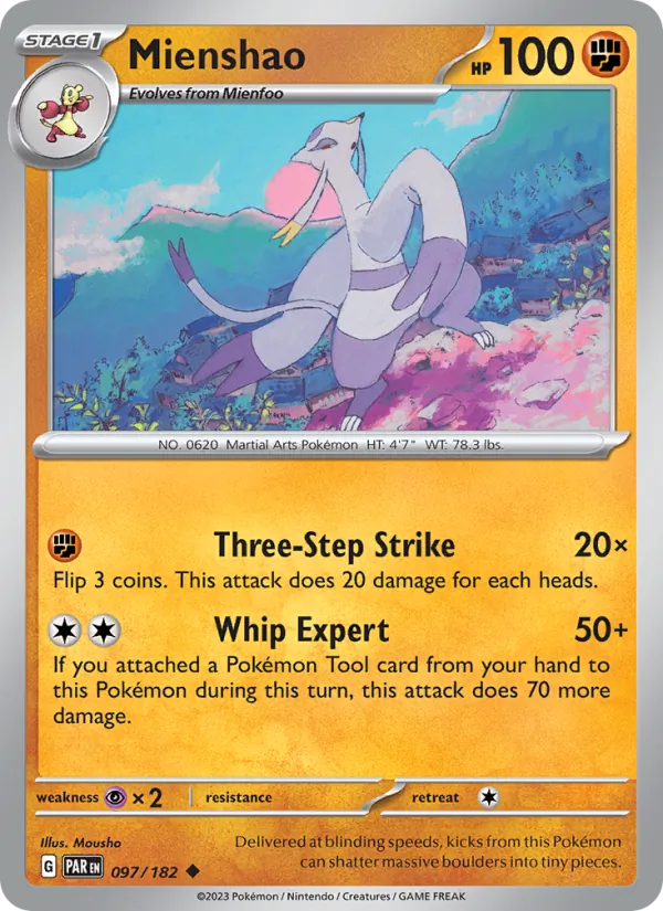 Mienshao, Paradox Rift 097/182