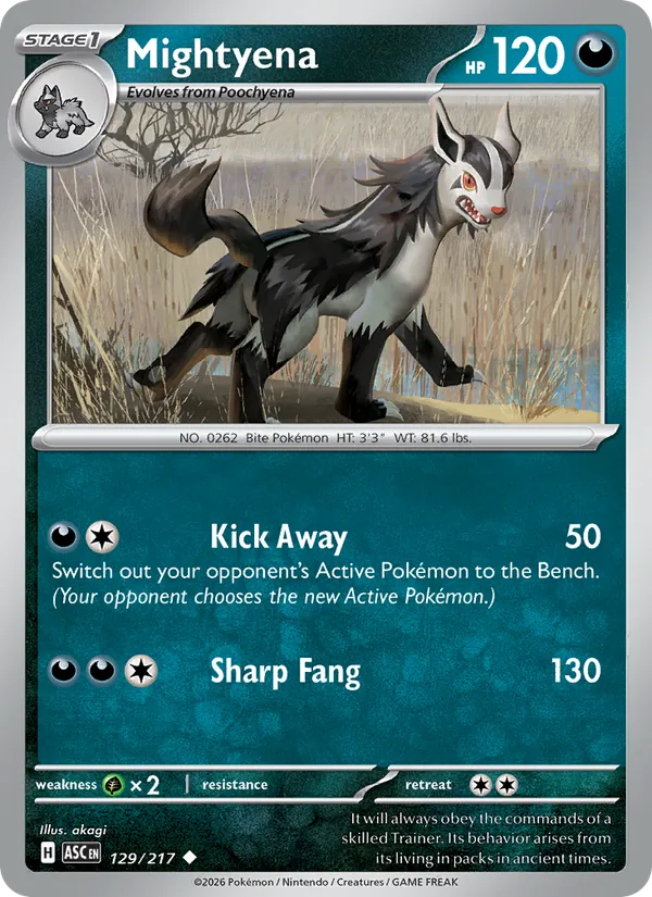 Mightyena, Ascended Heroes 129/217
