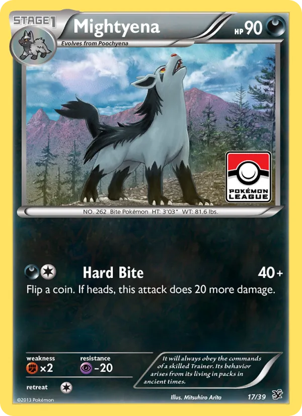 Mightyena, Kalos Starter Set 017/039