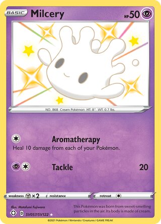 Milcery, Shining Fates SV057/SV122