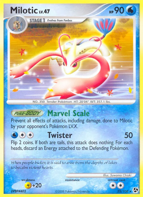 Milotic, Great Encounters 025/106