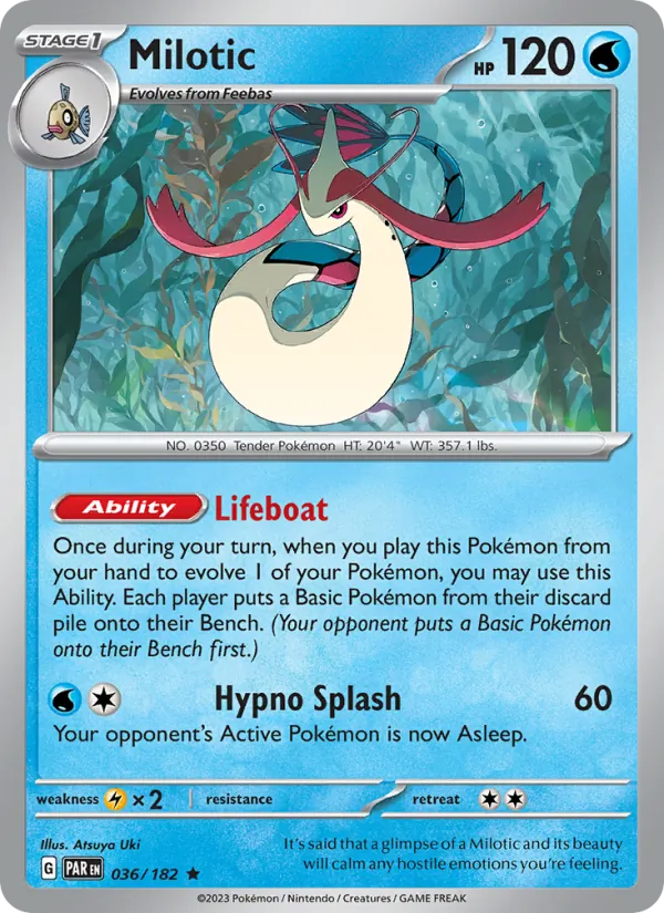 Milotic, Paradox Rift 036/182